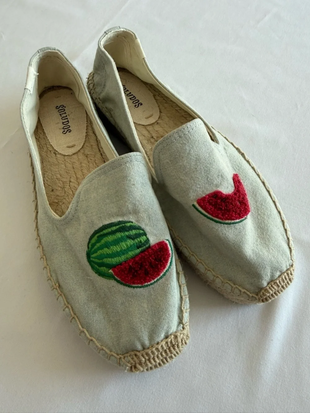 Soludos Watermelon Smoking Slipper